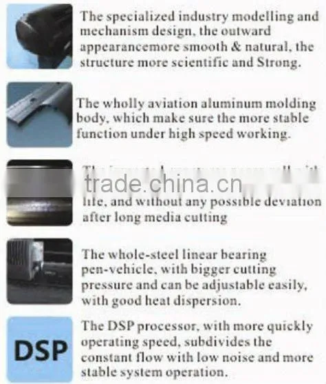 LDY870 750mm infrared vinyl cutting plotter with CE