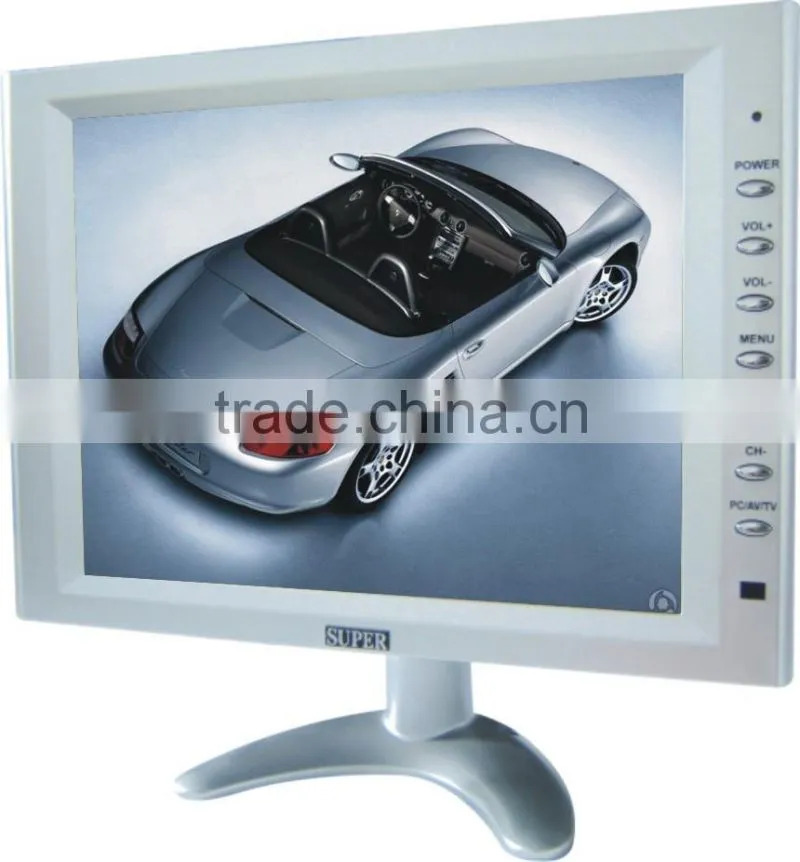 10.4 inch TFT car lcd monitor with TV and VGA function