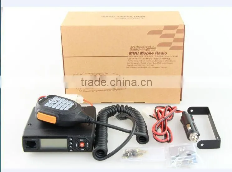 2016 NEW! Mini Mobile Transceiver 5watts 10watts 25watts Mobile Radio Long range car radio mini mobile transceiver