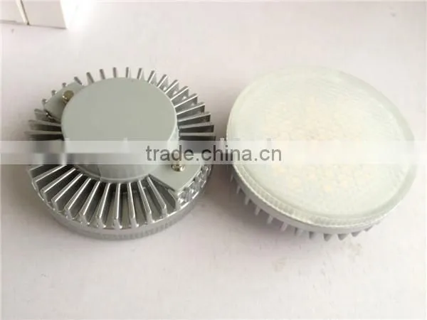 8W GX53 2835 40 SMD LED With Glass Cover