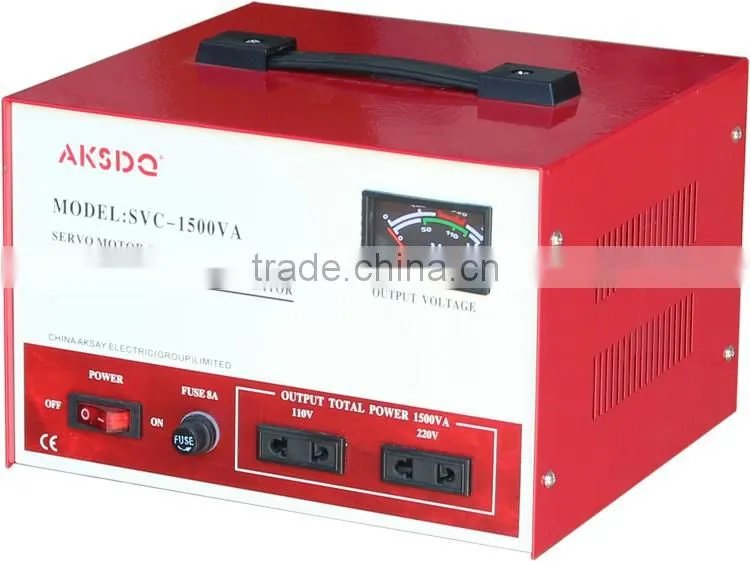 China SVC 1500VA Low Voltage And Frequency Stabilizer TND 1500VA Price