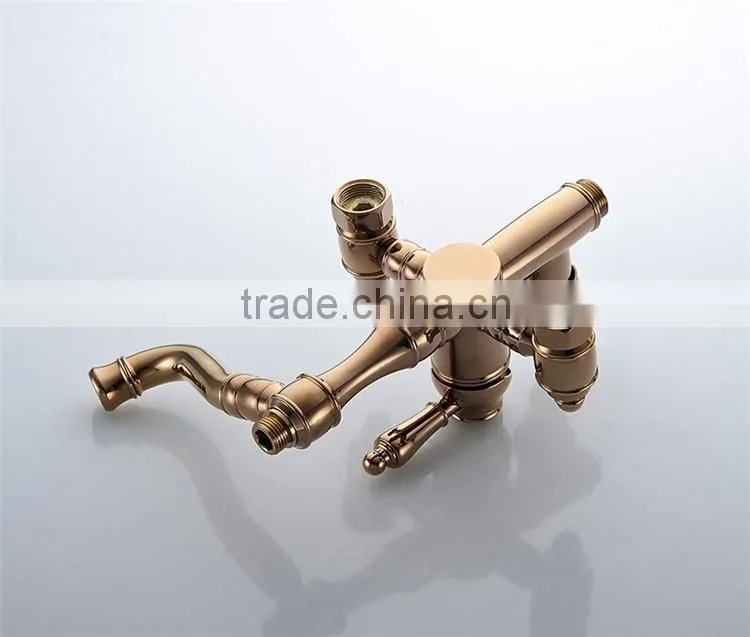 High Quality modern bathroom shower set,gold shower mixer set