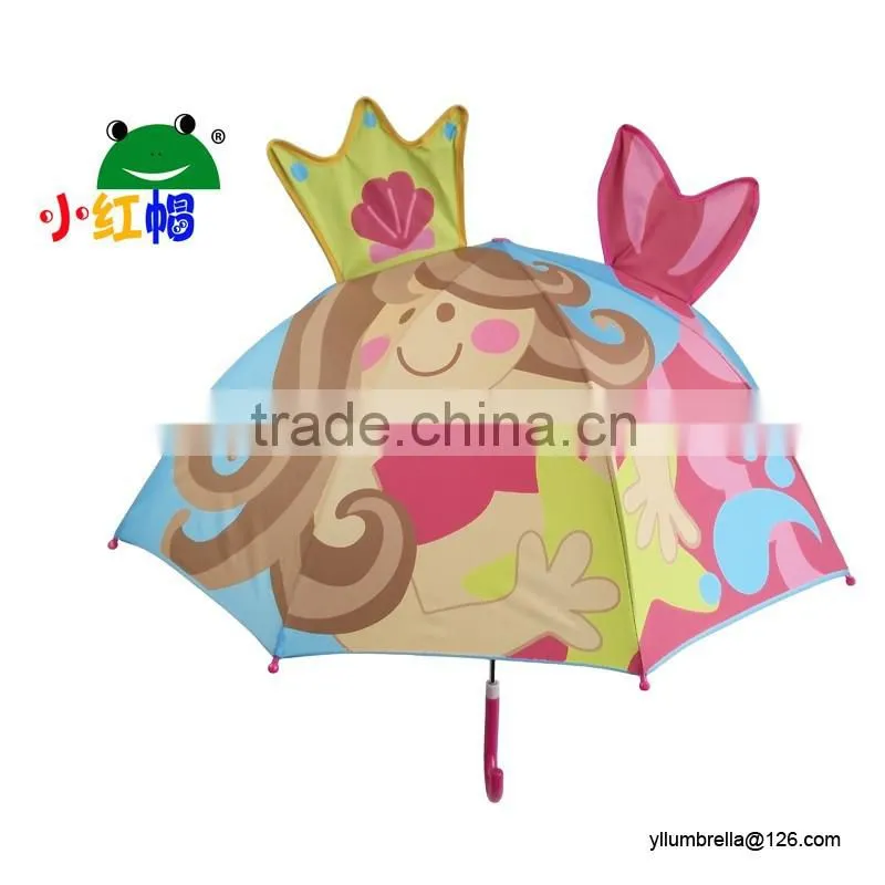 china supplier wholesale little mermaid small umbrella gifts