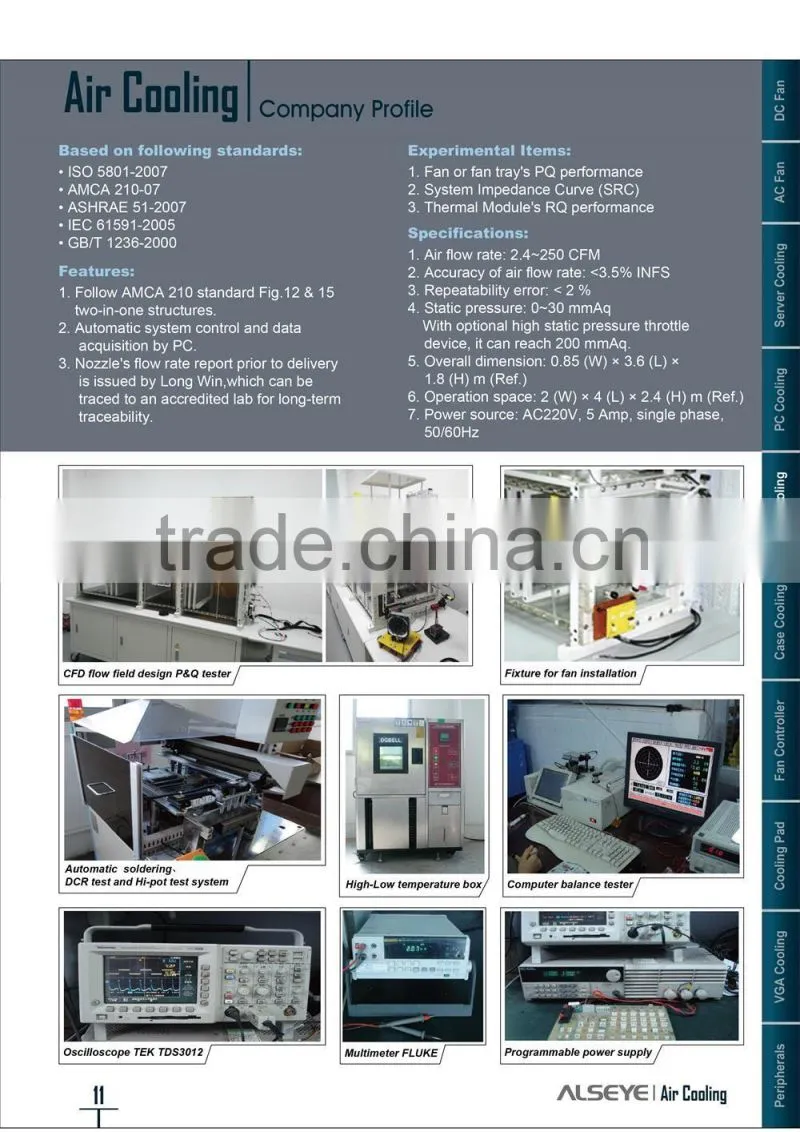 Alseye manufacturer BA0113 pc cooling system with intel cpu socket