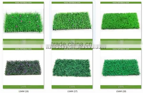 UV Rated and Fireproof Artificial Thin Grass Turf Artificial Grass Mat
