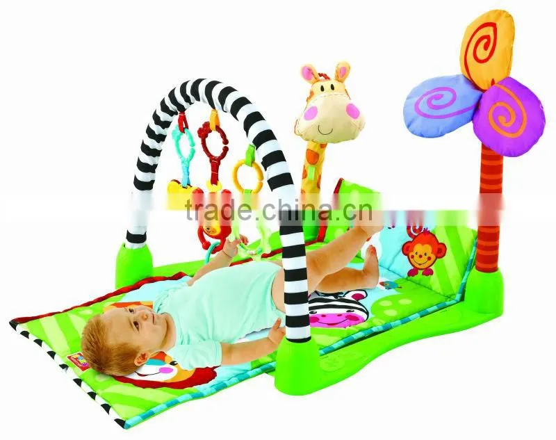 2014 hot new baby play gym soft safety playmat