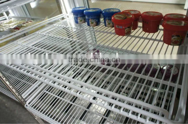 Supermarket 4-glass door walk in cold room