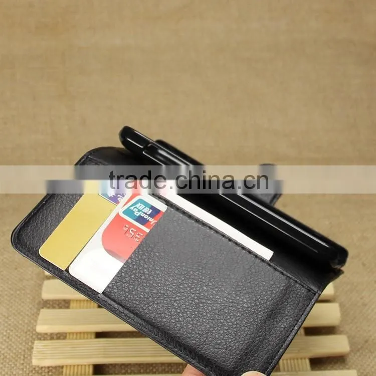 HOT SELLING Luxury Case for Samsung Galaxy S5 mini PU Leather Flip Cover with Wallet
