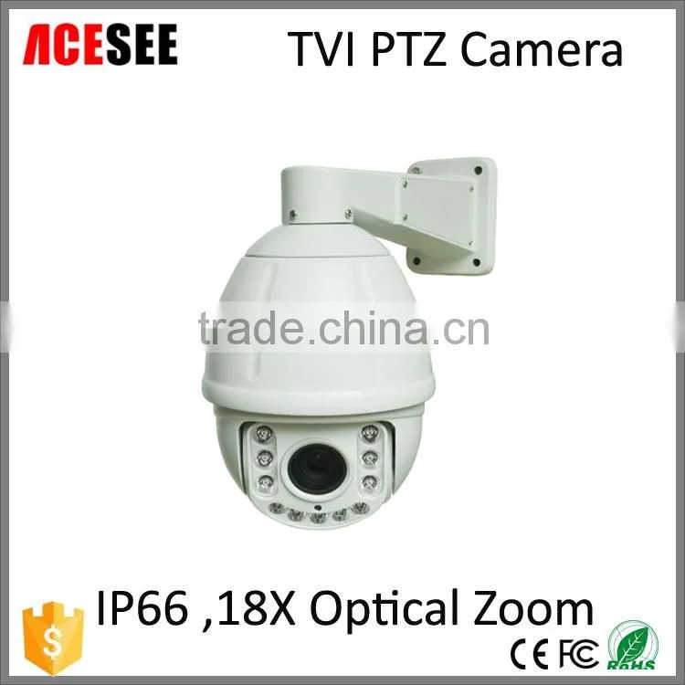 1080P HD TVI IP66 6 inch Outdoor Medium Speed Dome PTZ Camera, CCTV PTZ TVI Camera