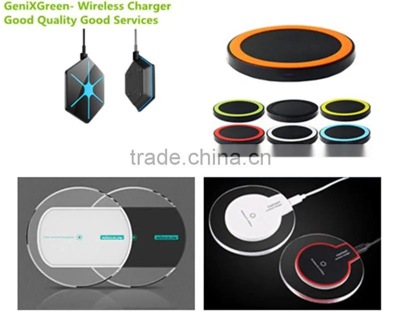 super fast charging mobile accessories 5V 2A wireless charger portable phone charger