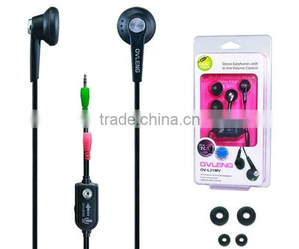 Computer earphone with mic shenzhen factory price