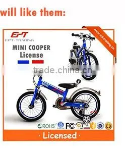 Hot selling kids 12 inch licensed bike with handle for sale