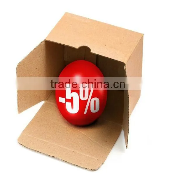 ice-snow blue colour carton box for fragile merchandise