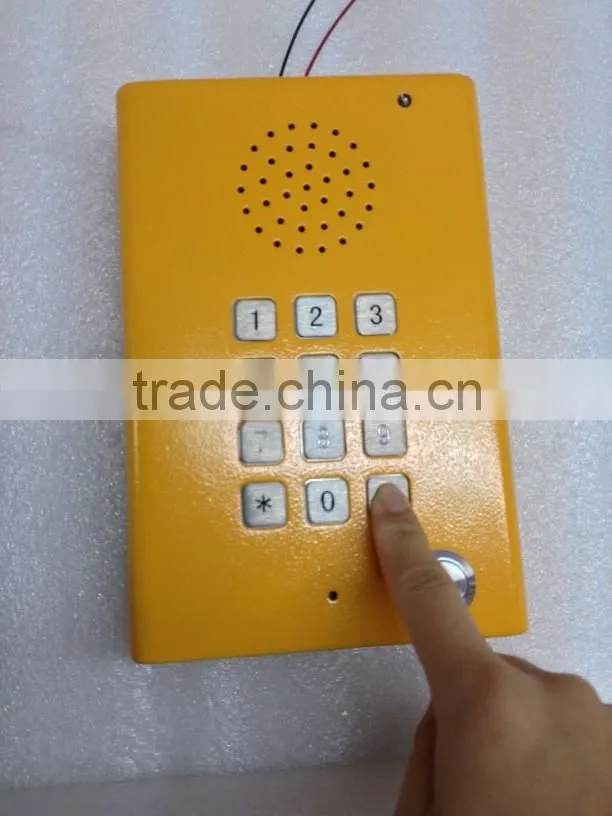 cold roll steel sheets elevator telephone handfree call phone KNZD-29
