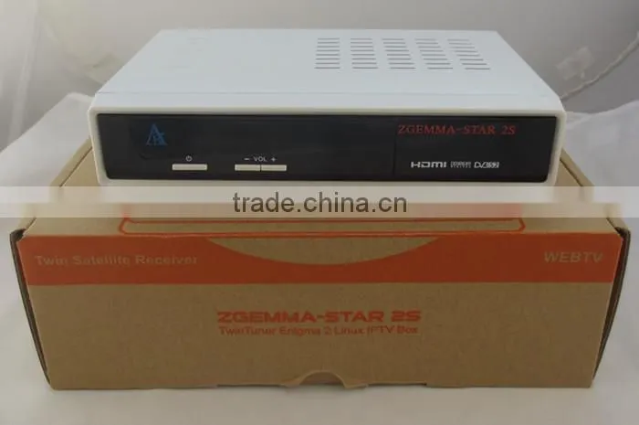 Enigma 2 Linux Zgemma star 2S Satellite Receiver