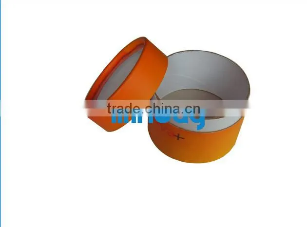 custom design small round paper tube packaing for cosmetic/ glass bottle