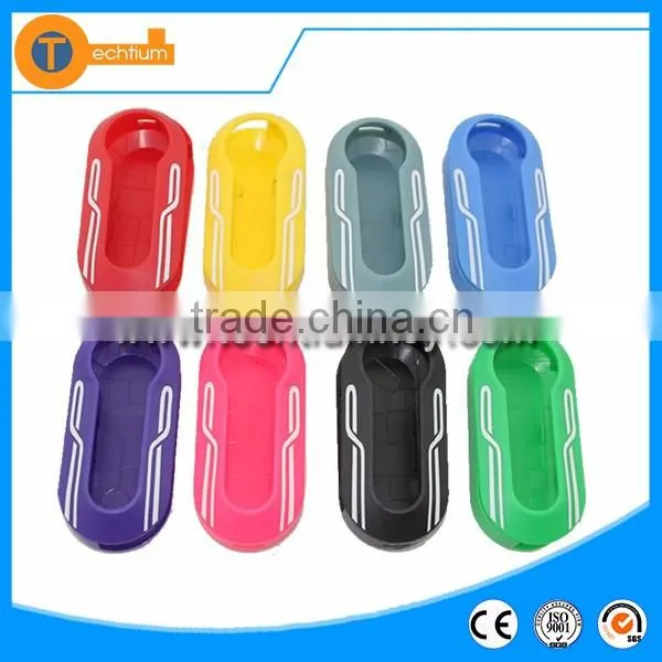 Plastic key cover replacement For Fiat 500 remote key case
