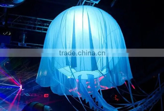 party decorations with inflatable jellyfish