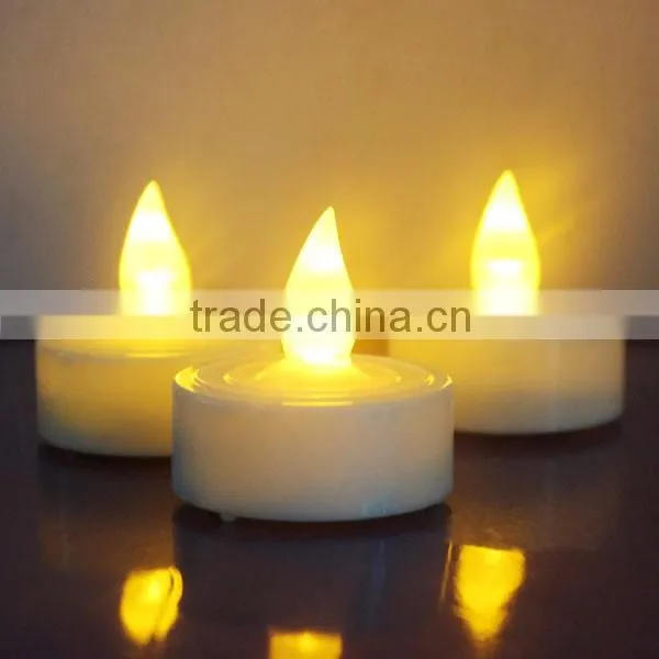 Home decoration flameless led tealight candle,mini led tea light candle