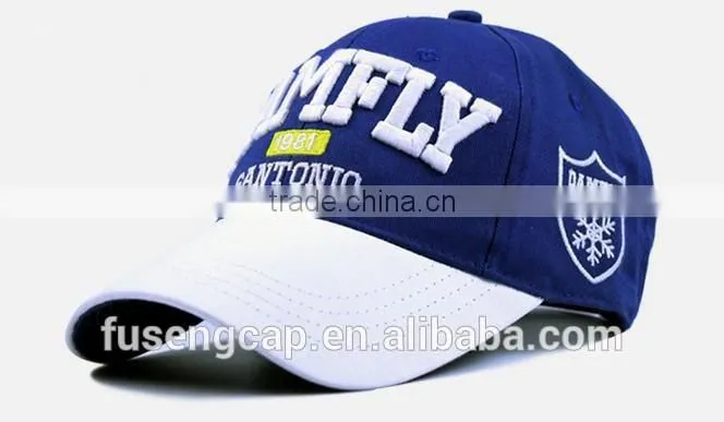 fashionable 3D embroidered logo outdoor sports baseball cap