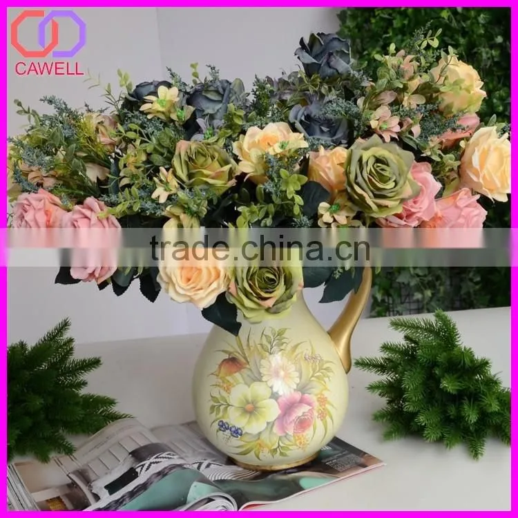 chinese supplier high quality simulation flower real touch roses