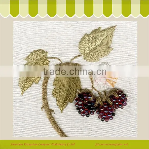 High Quality Cute Embroidery Keyring