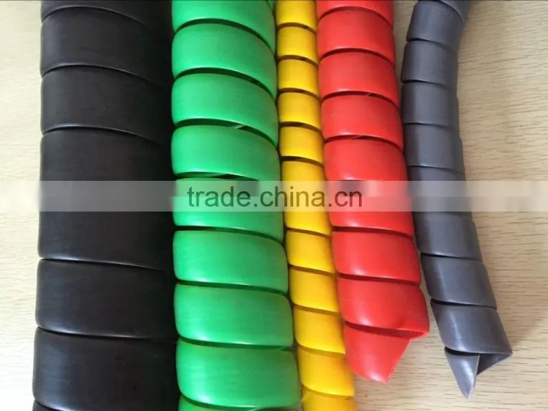 PE spiral hose wrap / spiral wrap hose / hose protector wrap making machine production line