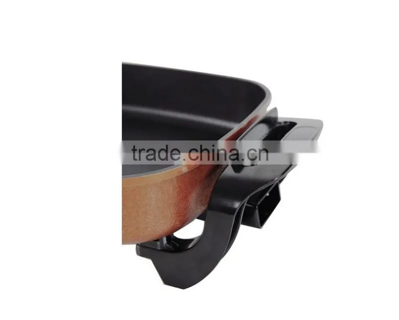 Non-stick coating Die-cast electric Cooking skillets