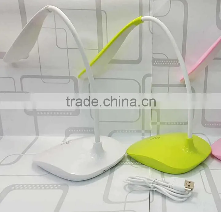 Rechargeable usb led desk lamp usb night light, China supplier