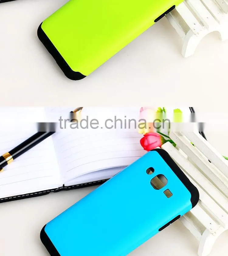 2015 Slim armor back cover case for samsung galaxy j2