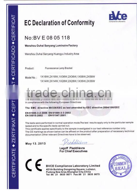 4ft led tube light fitting