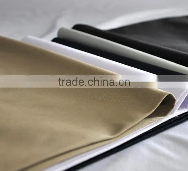 TC 65/35 polyester cotton workwear fabric flame retardant water proof workwear fabric