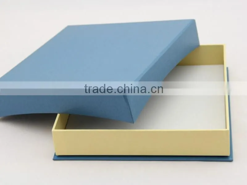 Custom paper jewelry box / Lid and base square cardboard jewellery boxes for jewellery hot sale