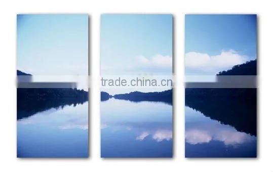 Hot ! road wall art fabric painting designs