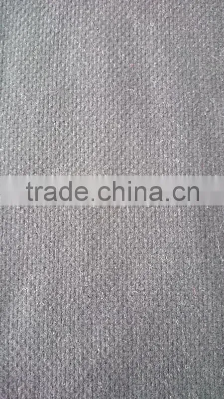 Yarn dyed over coating wool fabric with check pattern