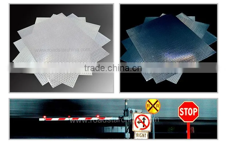 Customize guidepost PVC reflective sheeting