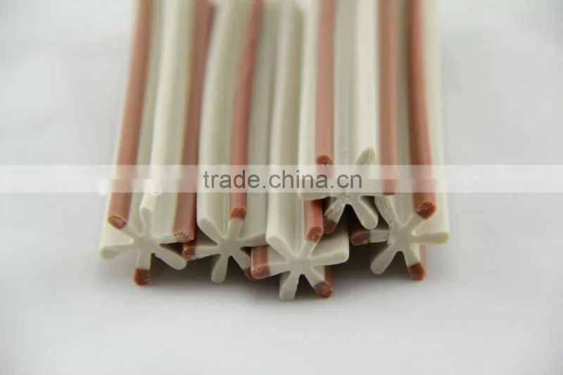 clothing manufacturers (two-tone straight hexagonal natural dog chews)