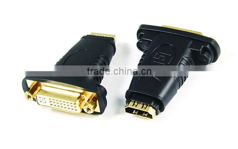 DVI 24+5 female to HDMI female adapter