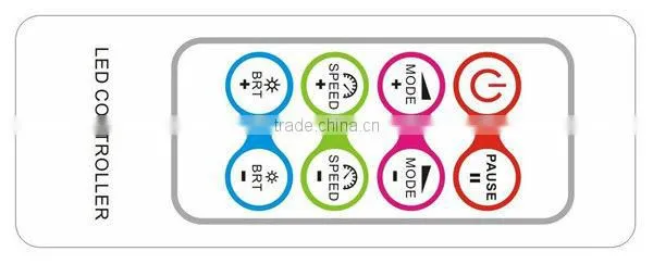 3ch RF wireless led module controller touch panel rgb led strip controller DC12V