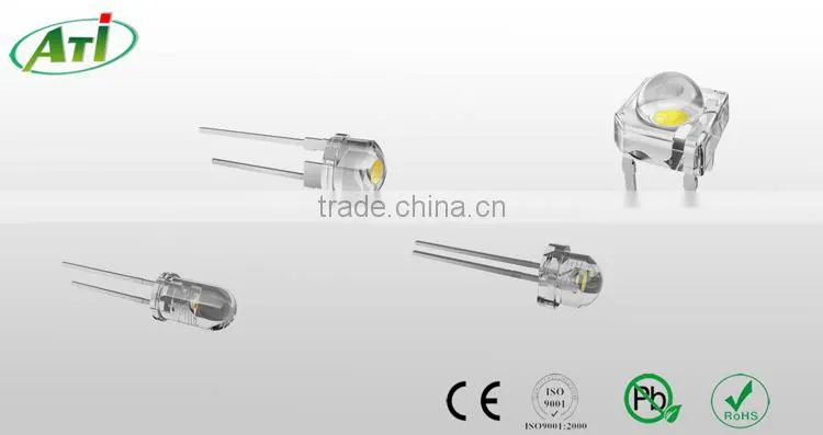 blue 5mm oval led diode