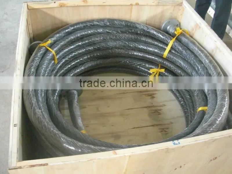 Heat-resistant ceramic flexible rubber hose