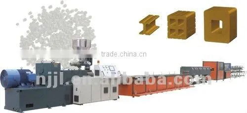 Wood-plastic granulator twin screw extruder