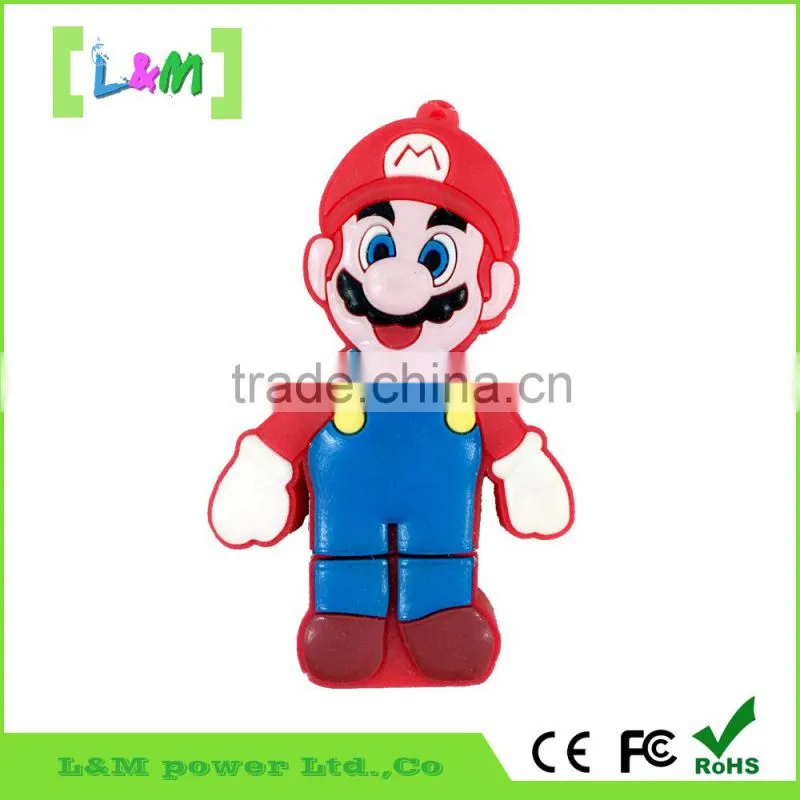 bulk promotional 2gb 4gb 8gb PVC usb flash drive with customized logo design