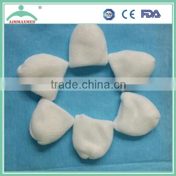 Medical absorbent medical cotton ball,surgical gauze ball,peanuts with x-ray