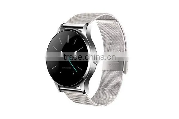Wholesale MTK2502C Round IPS Touch Screen Smartwatch K88H Bluetooth Camera Watch with Sim Card and Heart Rate Monitor