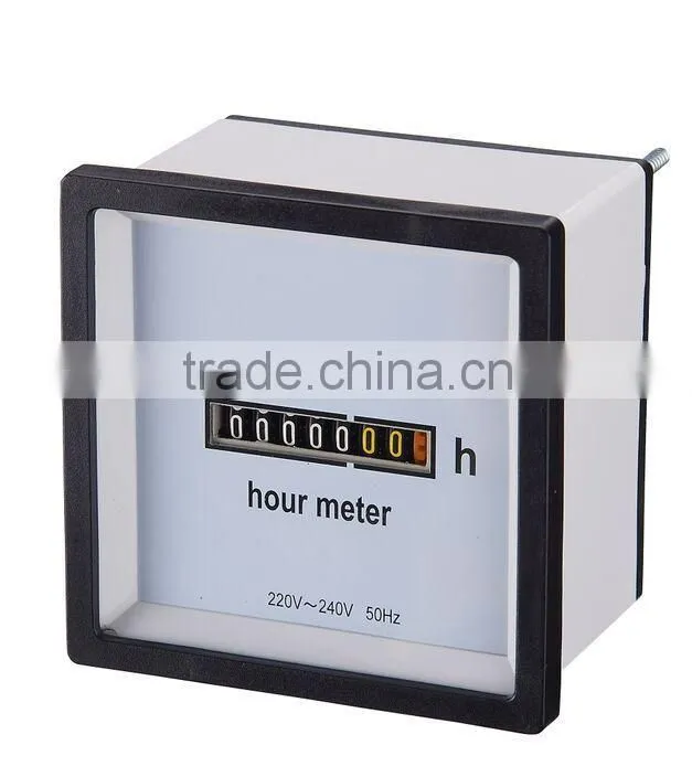 mono-structure vibrating reed frequency meter Hour Meter 220~240V