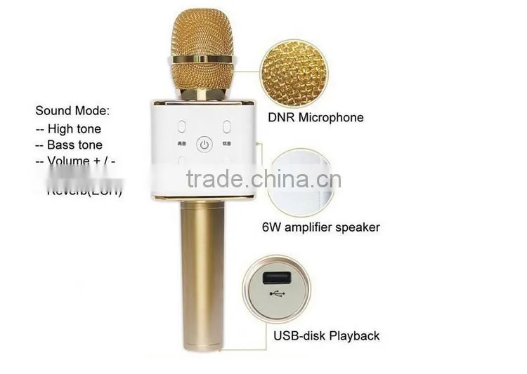 Home KTV Karaoke electret condenser wireless microphone system