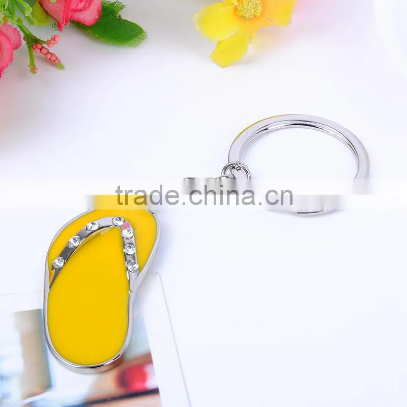 Wholesale mini cap keychain, high-heeled shoes keychain, fashion alloy cap keychain as gift