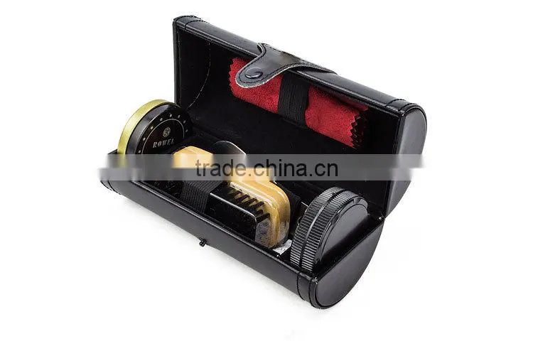 PU Leather shoe care products for travel