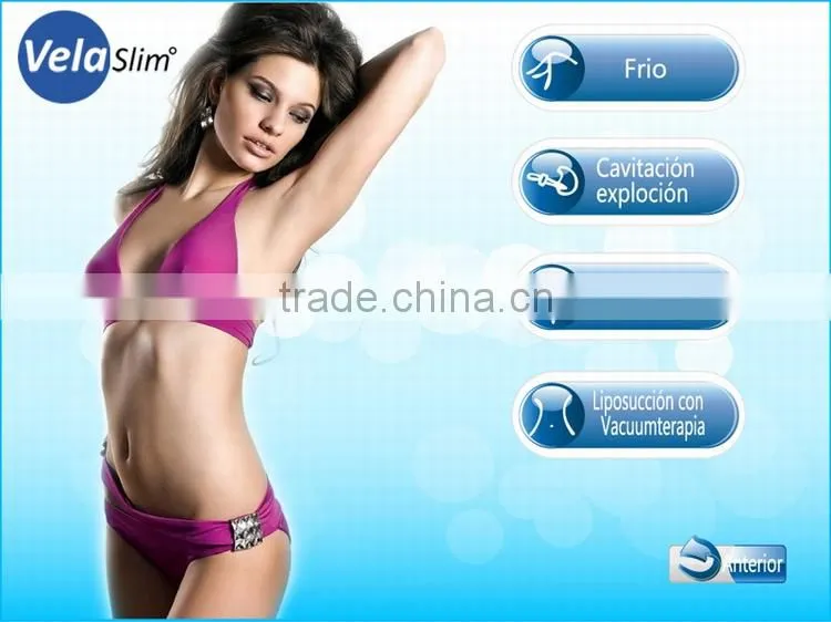 SALES ultrasonic liposuction cavitation slimming machine (cav+rf+vacuum roller )